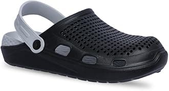 EVK10916G Men's Casual Clogs, Stylish, Non-Slip, Durable and Water Resistant, Casual and Comfortable for Everyday Use