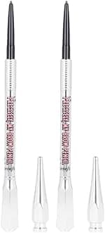 Benefit Precisely My Brow Pencil Ultra Fine Brow Defining Pencil, 3 - Warm light brown, 1 Count (Pack of 2)