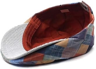 Qianuer Newsboy Hats Adjustable Ivy Flat Cap Gatsby Cabbie Driving Beret for Men Women