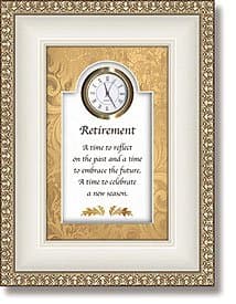 Clock - Retirement Celebrate