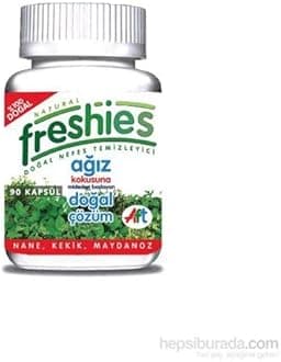 Freshies Gel Capsules for Bad Breath- Organic Peppermint and Parsley Oil Stomach Mint Breath Fresheners- Keto Friendly- Fresh Breath for 3+ Hours- 90 Count