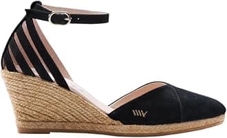 Viscata Ullastret Espadrille Suede Wedges Spain Handmade 2 ½” Heel Women's Sandals with Premium Suede Upper and 100% Natural Jute Midsole for all Occasions: Casual, Work, Party