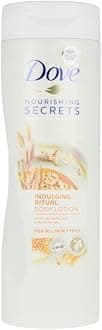 Dove Essential Nourishment Body Lotion, 400 ml (Oat Milk & Acacia Honey)