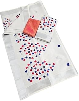 Kerala Kasavu Saree for Women, Onam Wedding Saree, Kerala Sarees for Women