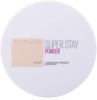 Maybelline SuperStay 16 Hour Powder, Ivory Number 010, 9 G