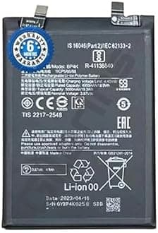 Original BP4K Battery for Redmi Note 12Pro /Note 12T Poco x50pro Battery with 6 Month Warranty**** (AA168)