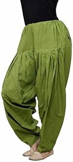 Woman's Plain Cotton SEMI Patiala Salwar Free Size || Patiala || Patiyala || SEMI Patiala || Patiala Salwar || Trendy Patiala || Free Size || Multicolour