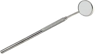 Professional Dental Tartar Scraper Tool Oral Picks to Remove Calculus from Teeth, Plaque Remover, Tooth Scraper for Oral Hygiene Care Made of Stainless Steel (Mouth Mirror)