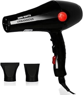 Professional Stylish Hair Dryers For Womens And Men Hot And Cold Dryer (2000 Watts), Black