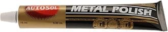Autosol Metal Polish Paste for Home, Bike, Boat and Car Cleaning, Alloy Wheel Cleaner, Rust Remover for Metal, All-Purpose Metal Cleaner 75ml Tube