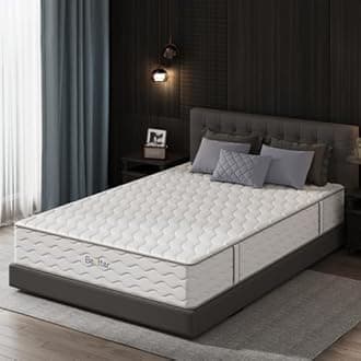 14 Inch Queen Hybrid Mattress, 7-Zone Green Tea & Charcoal Cooling Gel Memory Foam Mattress in a box,Pocketed Springs for Isolate Motion, Pressure Relief, CertiPUR-US Certified, Support Comfort