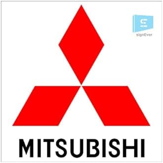 Mitsubishi Lancer Exterior Logo Stickers Suitable Car Back Sides Bumper Hood L x H 15.00 cm x 15.00 cm Pack of 2