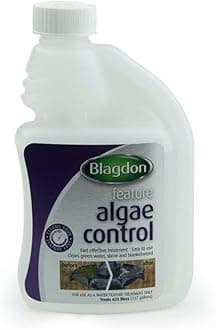 Blagdon Feature Algae Control Water Treatment, Fast Acting Effective, Clears Green Water, Slime & Blanket Weed from Free Standing Water Features, 250ml, Treats 625 Litres