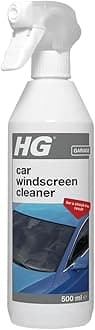 HG Car Windscreen Cleaner, Streak Free Car Window Cleaner, Professional Windscreen Wash Cleans Screens, Windows & Mirrors, Interior & Exterior Glass Spray - 500ml