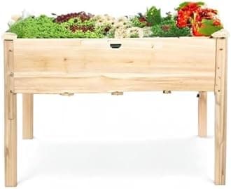 Best Choice Products Raised Vegetable Garden Bed Elevated Planter Kit Grow Gardening Vegetables