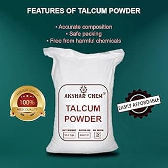 Premium Talcum Powder - Industrial Grade Talc Powder for Various Applications - 5 Kg