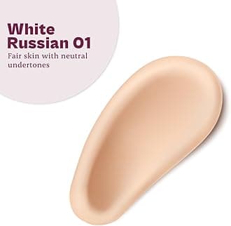 Typsy Beauty Hangover Proof Full Coverage Concealer | Full Coverage, Natural Matte Finish | Covers acne, scars & blemishes | Blurs fine lines, pores & wrinkles | White Russian 01 (5.8 g)