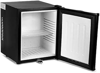 ChillQuiet Silent Mini Bar Fridge 32ltr Black
