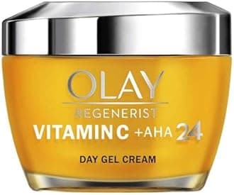 AHA24 + Vitamin C Gel Cream for the Day, with Vitamin C, AHA & Niacinamide, for Radiant and Even Skin, 50 ml