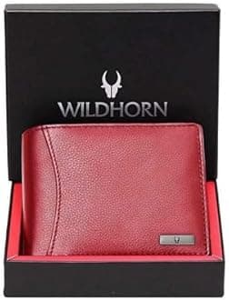 WildHorn unisex-adult Leather Wallet for Men Bi-Fold Wallet