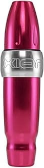 Microbeau Spektra Xion S - Permanent Make-Up Tattoo Machine - Pink Bubblegum - 4.0 to 9.5 V DC - 1.8 mm and 2.5 mm Stroke - 137 g - Compatible with Most Membrane Needles