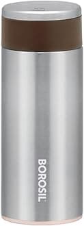 200ml Hydra Travelsmart Stainless Steel Flask | 6 Hours Hot & 8 Hours Cold Double Wall Vaccum Insulate | Bottle for Travel, School, College, Office