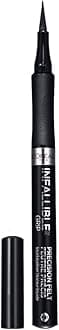 L’Oréal Paris L'Oreal Infallible Grip Precision Felt Eyeliner, Smudge Resistant, Long Lasting Waterproof Eyeliner, Black, Black, 0.03 fl oz