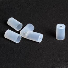 1100 Disposable Drip Tips 'Small Silicone Tester Tips' Translucent