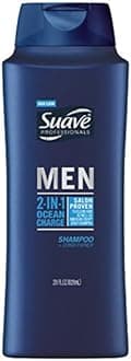 Suave Professionals mens shampoo & conditioner 2 in 1 ocean charge 28oz