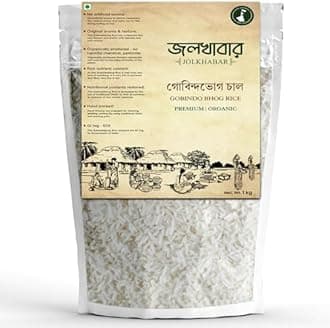 JOLKHABAR | GOBINDO BHOG Rice - 1Kg | GOBINDABHOG CHAL | BHOG Rice - 1Kg Pack
