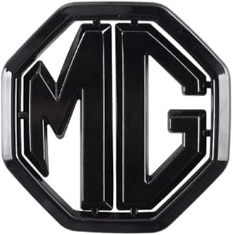 Car Emblem for MG Gloster 2020-2023, ABS Decals Hood & Trunk Decorative Decals Badge Accessories Waterproof & Heat-Resistant Elevate Your Vehicle's,Black-Back Label