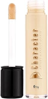 Character Block Out Concealer Cream- 24H Waterproof Full Coverage | Matte Finish, Lightweight & Blendable Formula | Covers Dark Circles, Spots, Blemishes | For All Skin Types