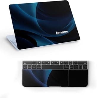 Lenovo D26 Full Vinyl Laptop Skin/Sticker/Cover for 15 to 15.6 Inches Laptops Laminated-Removable-HD Quality Compatible for Lenovo (15x10 Inches)