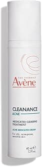 Avène Cleanance ACNE Medicated Clearing Treatment with Micronized Benzoyl Peroxide, Treatment Cream for Acne Blemishes and Blackheads, Safe For Sensitive Skin