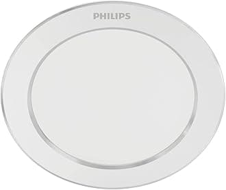 Philips LED Diamond Recessed Spotlight 2700K 3.5W [Warm White - White] For Indoor Home Lighting, Livingroom and Bedroom.