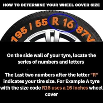 Prigan Wheel Cover for Marazzo Silver Black Wheel Cover 16" for Marazzo (Set of 4 Pcs) (Press Fitting) Model Name- Magnite DC 16