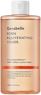 Genabelle PDRN Rejuvenating Toner - Deep Hydration & Skin Barrier Support with PDRN, Panthenol, Hyaluronic Acid - Soft & Glowing Skin - 10.14 fl.oz/300ml