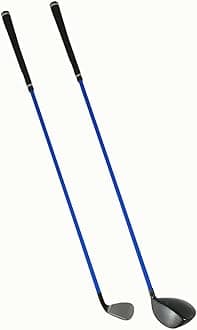 Driver & 7 Iron Swing Trainer Combo Set for Men – Golf Training Clubs to Improve Tempo, Lag, Distance & Accuracy | Build Full Swing Power & Consistency | PGA-Backed Training System for Adults