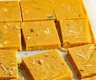 Besan Burfi 750g Indian Traditional Sweet Best Gift For All Occasions Raksha Bandhan, Marriage, Diwali, Holi, Ganesh Chaturthi Festival Treat For Family & Friends