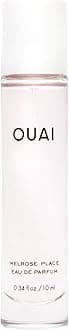 OUAI Melrose Place Eau de Parfum Travel Size - Elegant Womens Perfume for Everyday Wear - Fresh Floral Scent has Notes of Champagne, Bergamot & Rose with Delicate Hints of Cedarwood & Lychee (.34 Oz)