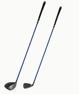 Driver & 7 Iron Swing Trainer Combo Set for Men – Golf Training Clubs to Improve Tempo, Lag, Distance & Accuracy | Build Full Swing Power & Consistency | PGA-Backed Training System for Adults