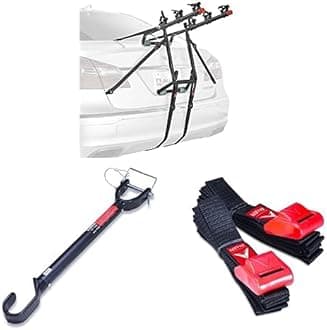 Bike Rack + Adaptor Bar + Cargo Strap Kit