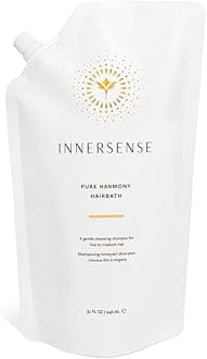 INNERSENSE Organic Beauty - Natural Pure Harmony Hairbath Shampoo | Non-Toxic, Cruelty-Free, Clean Haircare (32oz Refill Pouch)