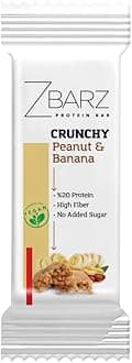 Zbarz Fruit & Energy Bars, vegan, vegetarian, and without added sugar (Mix Box, 12 x Bars) - Sport energy bars made from fruits & nuts for everyday use, cycling, hiking, fruit bars (Peanut Banana)