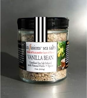 Vanilla Bean Infused Sea Salt