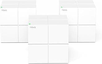 Nova MW6(3-Pack) Whole Home Mesh Dual Band 1200 Mbps Router WiFi System Coverage up to 6, White