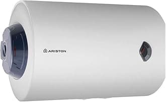 Ariston Electric Water Heater | 80-Liter Capacity Horizontal Water Heater | Easy Maintenance, External Temperature Regulation, Energy Efficient |