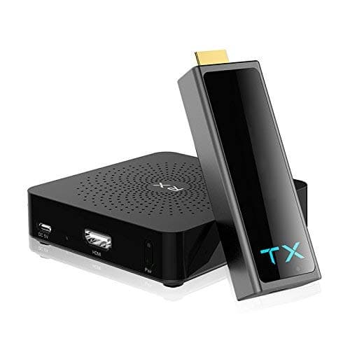 Lemorele Wireless Video HDMI Transmitter & Receiver, Wireless HDMI Extender for Streaming HD 1080P 3D Blu-ray Video & Audio from Laptop, PC, Netflix, PS4, Xbox One to HDTV Projector Monitor