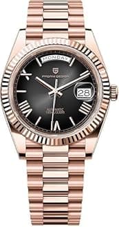 Pagani Design 1752 DD36 Luxury Men's Automatic Mechanical Watch, Sapphire Glass, Day Date Watch, Seagull Caliber ST16, 100m Water Resistant