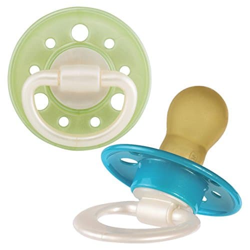 nip Cherry Double Pack Boy Latex Round Teat Size 1 (0-6 Months)